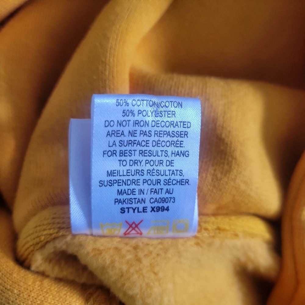 CFL EDMONTON Eskimos Size S Double E Hoodie Sport Cozy Fleece Lined - Picture 4 of 7